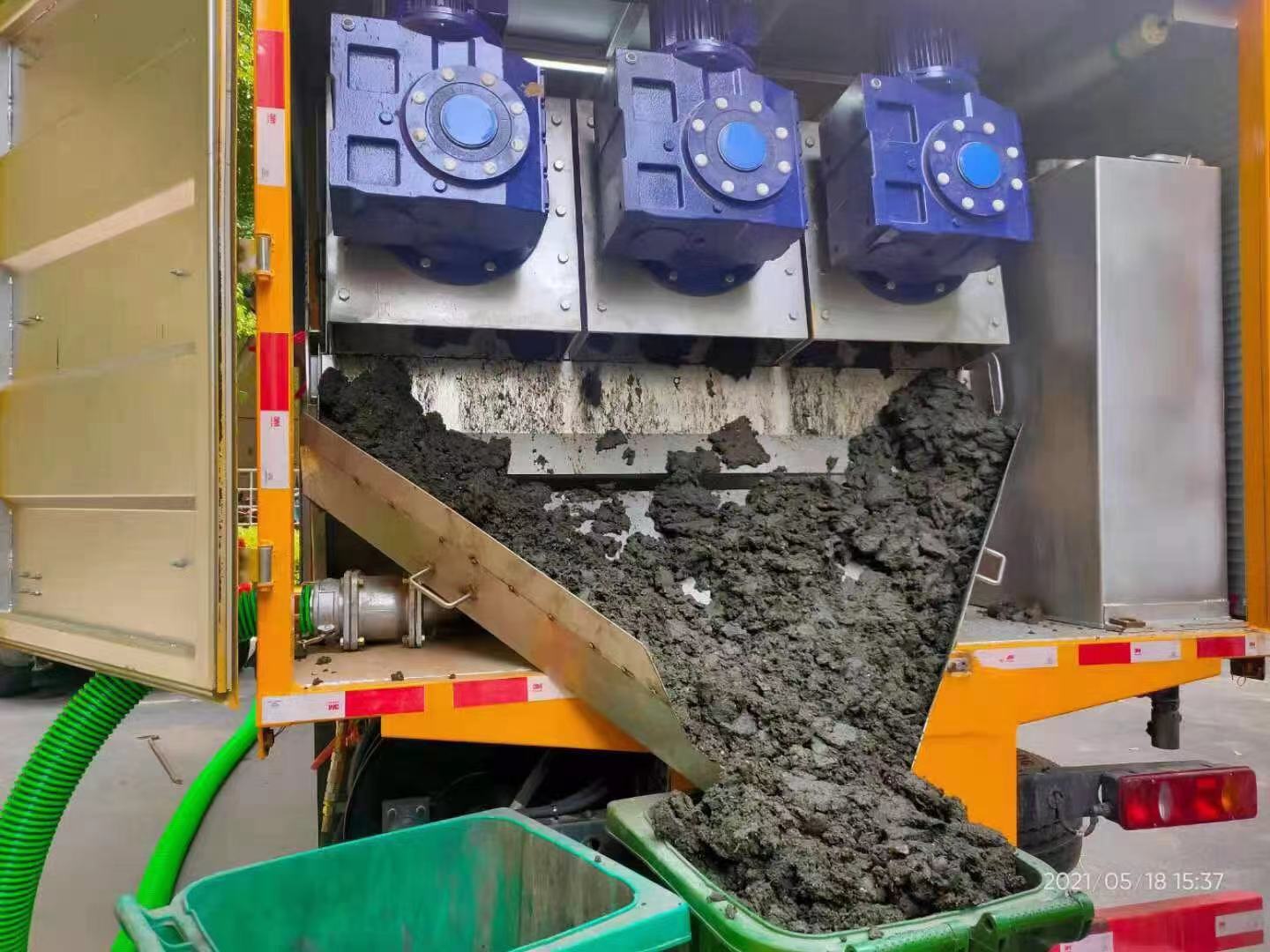 金沙化粪池清掏城市维护站-泥浆净化干湿分离处理